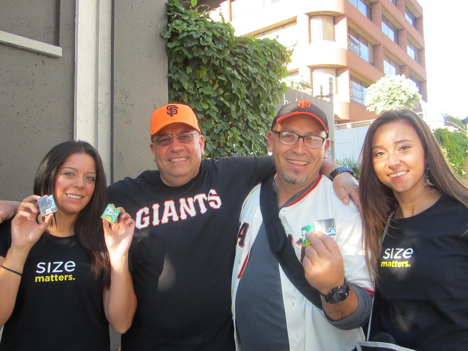 Street team sampling